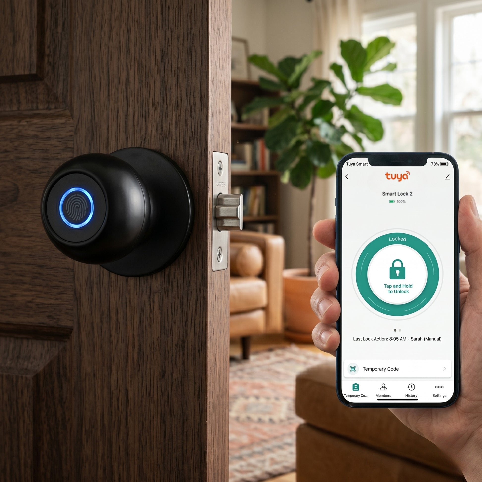 Smart Door Knob App