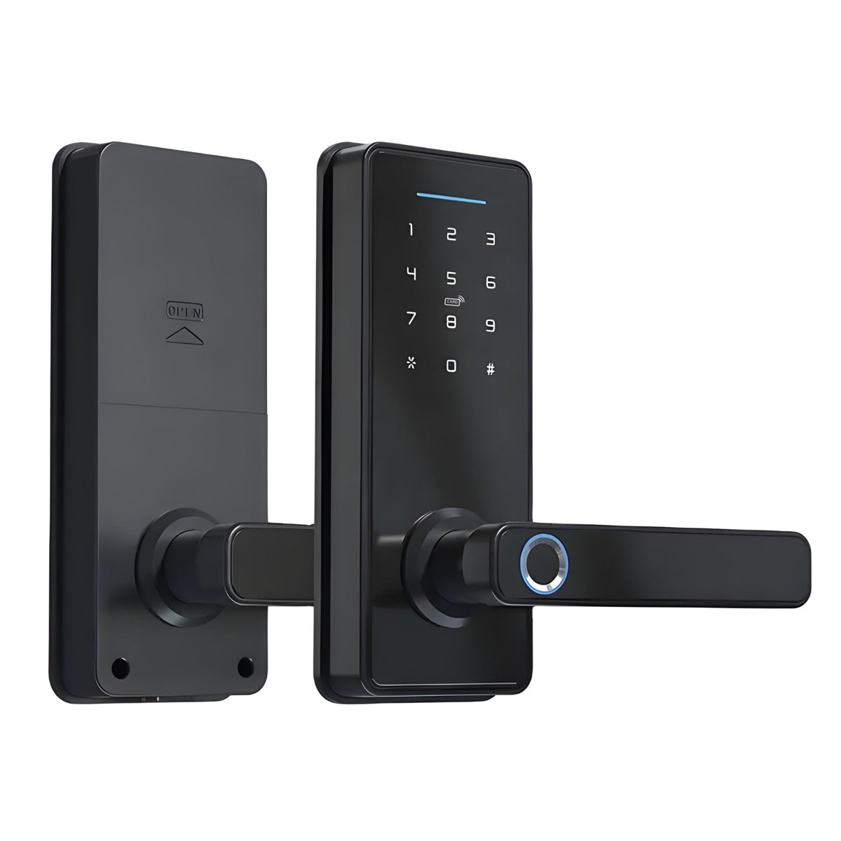 Mini Metallic Smart Lock Smart Door Lock Mini - Easy Setup and Keyless Entry Smart Door Lock