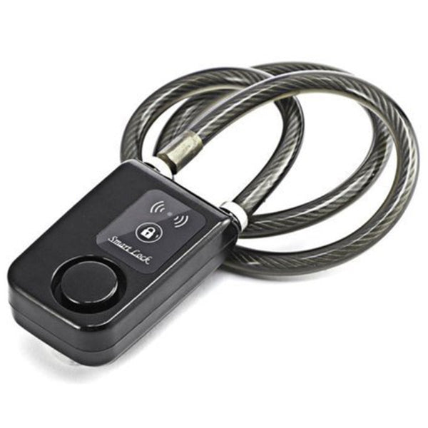 Smart Bike Lock - Black - Steel Wire -