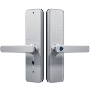 smart door lock max silver