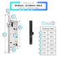 Smart Door Lock Thin - 60-85mm (22x240mm) - Black - No WiFi Gateway